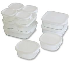 ⭐️未使用保管品 イワキ パイレックス 耐熱ガラス 保存容器 クリア 11点セット 保存容器 iwaki 耐熱ガラス デラックスセット 11点セット